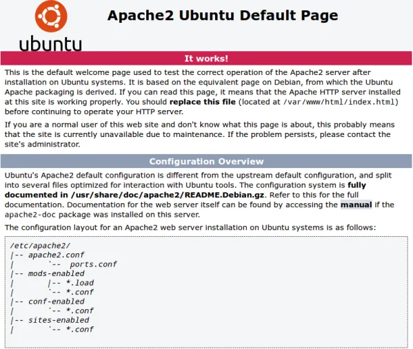 Настройка LAMP на Ubuntu