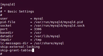 修改 MySQL root 用户密码