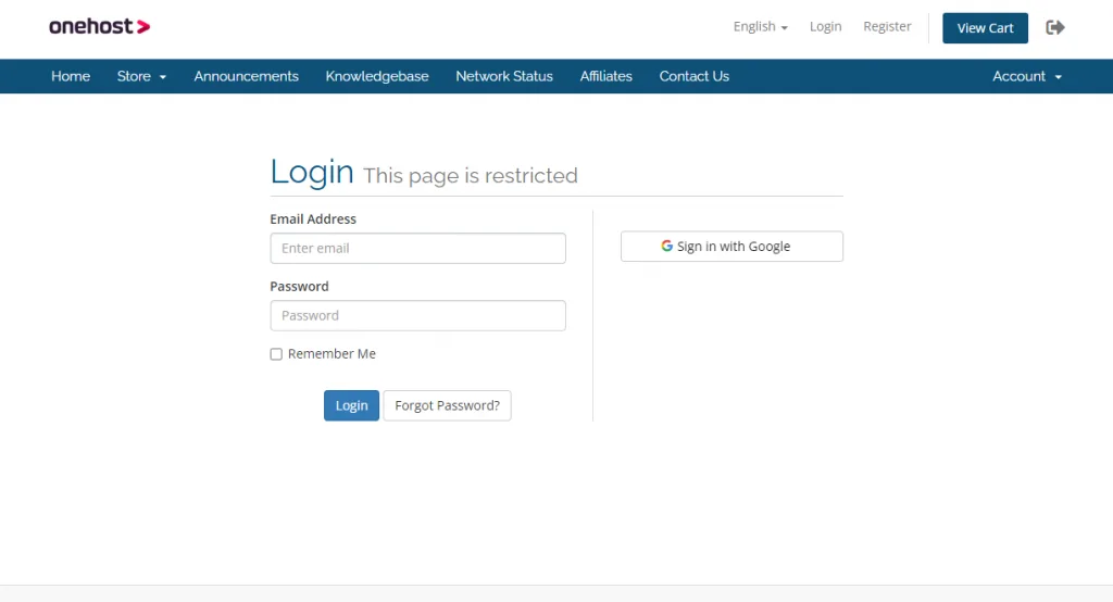 VPS Service Management